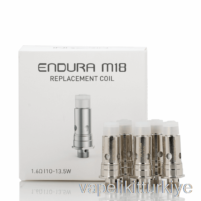 Vape Türkiye Innokin Endura M18 Yedek Bobinler 1.6ohm Bobinler